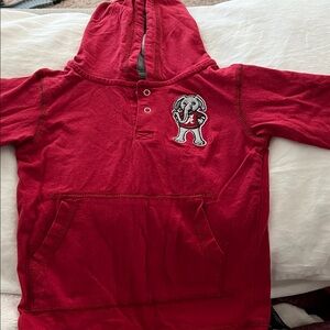 Colosseum Red Kids Hoodie with Elephant Design